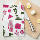 抽象芸術キッチンタオル キッチンタオル (四つ折り)