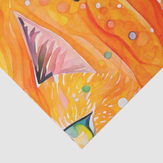 抽象芸術キャットティッシュペーパー 薄葉紙 (詳細)