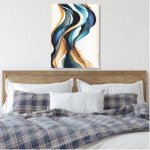 抽象芸術キャンバスウォールアート キャンバスプリント (インサイチュ (寝室))