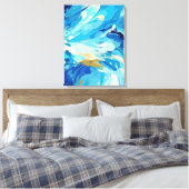 抽象芸術キャンバスウォールアート キャンバスプリント (インサイチュ (寝室))
