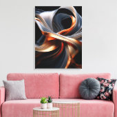 抽象芸術キャンバスウォールアート キャンバスプリント (インサイチュ (リビング))