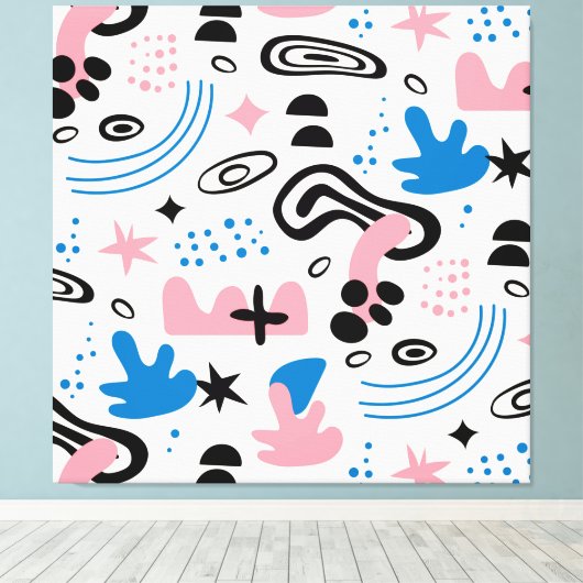 抽象芸術キャンバス印刷 キャンバスプリント (インサイチュ (ウッドフロア))