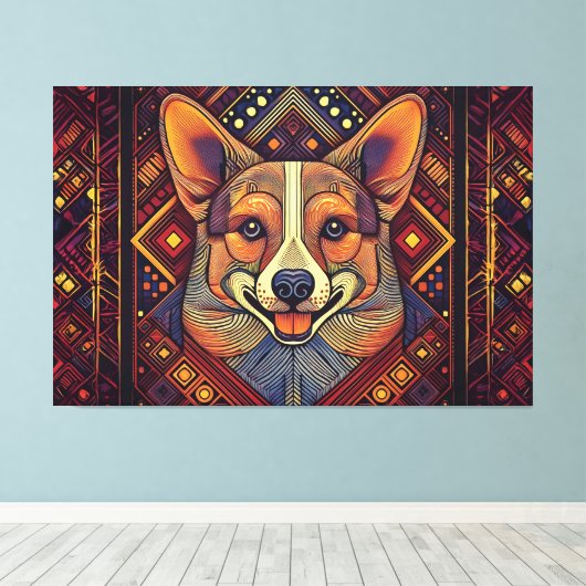 抽象芸術キャンバス印刷 キャンバスプリント (インサイチュ (ウッドフロア))