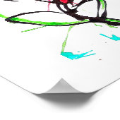 抽象芸術キャンバス印刷 ポスター (角)