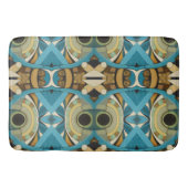 抽象芸術キュビインスパイアスアールデコ1 バスマット (正面)