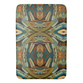 抽象芸術キュビインスパイアスアールデコ4 バスマット (正面縦)