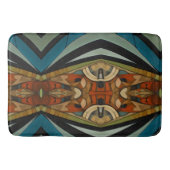 抽象芸術キュビインスパイアスアールデコ5 バスマット (正面)
