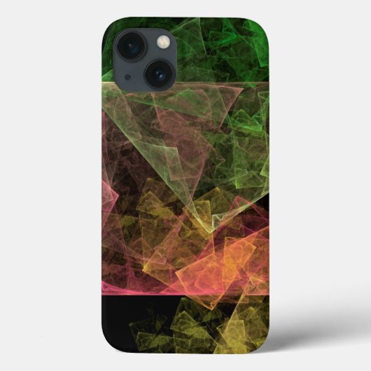 抽象芸術キュービックスペース Case-Mate iPhoneケース (裏面)