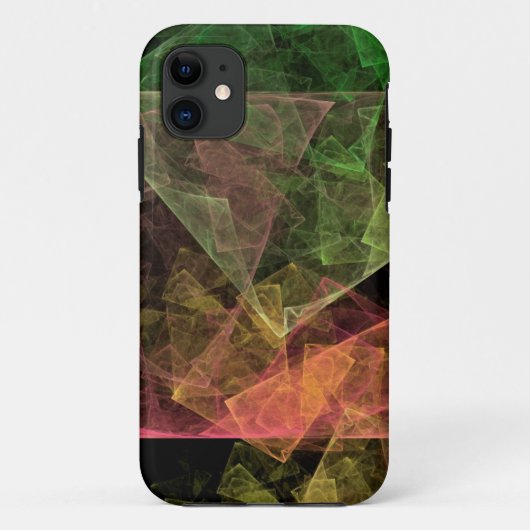 抽象芸術キュービックスペース Case-Mate iPhoneケース (裏面)