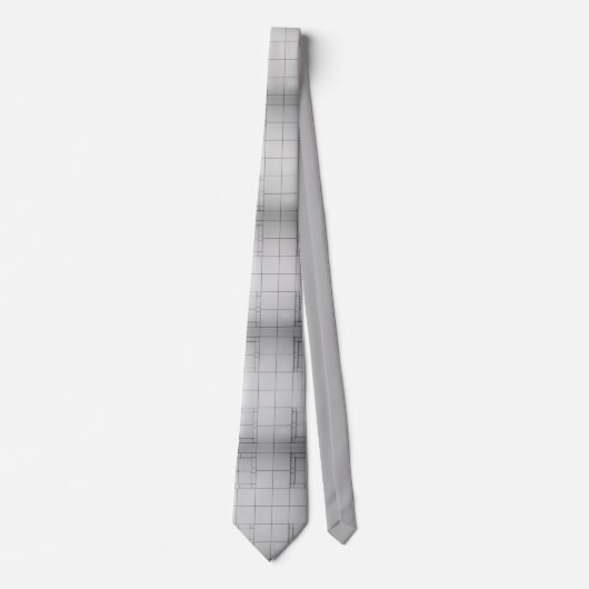 抽象芸術キューブ ネクタイ (正面)