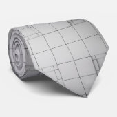 抽象芸術キューブ ネクタイ (ロール)