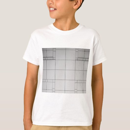 抽象芸術キューブ Tシャツ (正面)