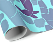 抽象芸術キリン模様 ラッピングペーパー (ロールコーナー)