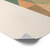 抽象芸術キリン ポスター (角)