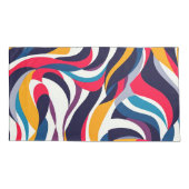 抽象芸術キングピロ独身のーケース 枕カバー (裏面)