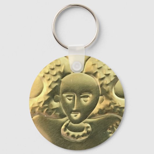 抽象芸術キーチェーン キーホルダー (正面)