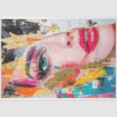 抽象芸術ギルド・レジリエンス・アート・デコパージュ 薄葉紙 (正面)