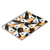 抽象芸術クモのクモの巣パターンI ノートブック (左側)