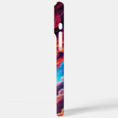 抽象芸術クラウド稲妻 Case-Mate iPhoneケース (裏面 / 左)