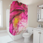 抽象芸術クラウド – ART透明な創造性。マステ シャワーカーテン (インサイチュ)