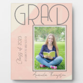 抽象芸術クラス2023 Keepsake Graduate Photo Pl フォトプラーク (正面)