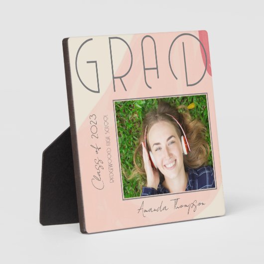 抽象芸術クラス2025大学院記念写真 フォトプラーク (正面)