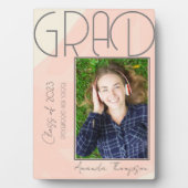 抽象芸術クラス2025 Keepsake Graduate Photo フォトプラーク (正面)