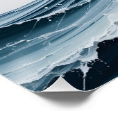 抽象芸術クラッシュ海波 ポスター (コーナー)