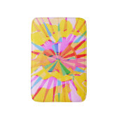 抽象芸術クリエイティブスケッチ、カラフルの背景。 バスマット (正面縦)