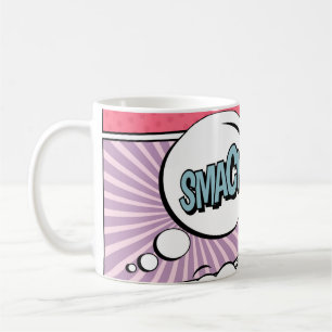 抽象芸術クリエイティブ概念漫画ポップ・アートのアートスタイルブラン コーヒーマグカップ