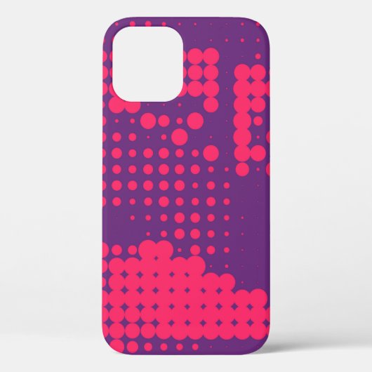 抽象芸術クリエイティブ概念漫画ポップ・アートのアートスタイルbla Case-Mate iPhoneケース (裏面)