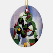 抽象芸術クリスマスツリーオーナメント セラミックオーナメント (右)