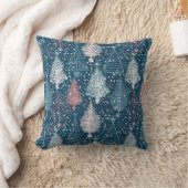 抽象芸術クリスマスツリーパターン3 クッション (ブランケット)