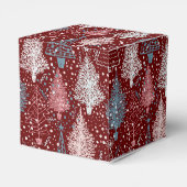 抽象芸術クリスマスツリーパターン3 フェイバーボックス (裏面サイド)