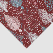 抽象芸術クリスマスツリーパターン3 薄葉紙 (詳細)