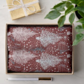 抽象芸術クリスマスツリーパターン3 薄葉紙 (ギフト)