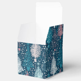 抽象芸術クリスマスツリーパターン フェイバーボックス