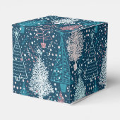 抽象芸術クリスマスツリーパターン フェイバーボックス (裏面サイド)