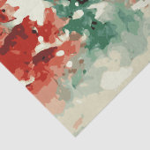 抽象芸術クリスマスツリー2水彩 薄葉紙 (詳細)