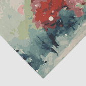 抽象芸術クリスマスツリー3水彩 薄葉紙 (詳細)