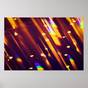 抽象芸術クリスマス金ゴールドはキラキラまたはグリッターライト。Chr ポスター