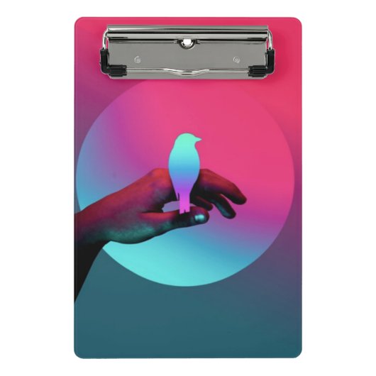 抽象芸術クリップボード ミニクリップボード (正面)