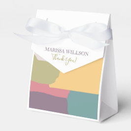 抽象芸術クリーミーな夏の色スプラッシュありがとう フェイバーボックス