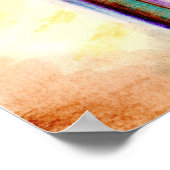 抽象芸術クロス・ポスター ポスター (角)