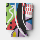 抽象芸術クーラーボックス 缶クーラー (正面)