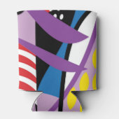 抽象芸術クーラーボックス 缶クーラー (裏面)