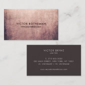 抽象芸術クールエッジアーティスト 名刺 (正面/裏面)