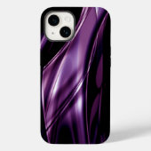 抽象芸術クールパープルレディース Case-Mate iPhoneケース (裏面)