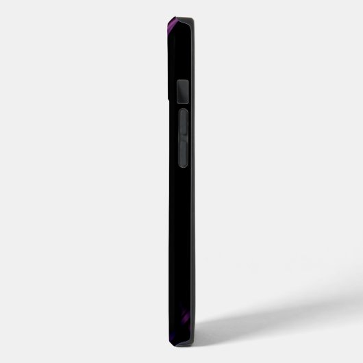 抽象芸術クールパープルレディース Case-Mate iPhoneケース (裏面 / 左)