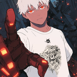 抽象芸術クールホワイトインクTシャツ Tシャツ